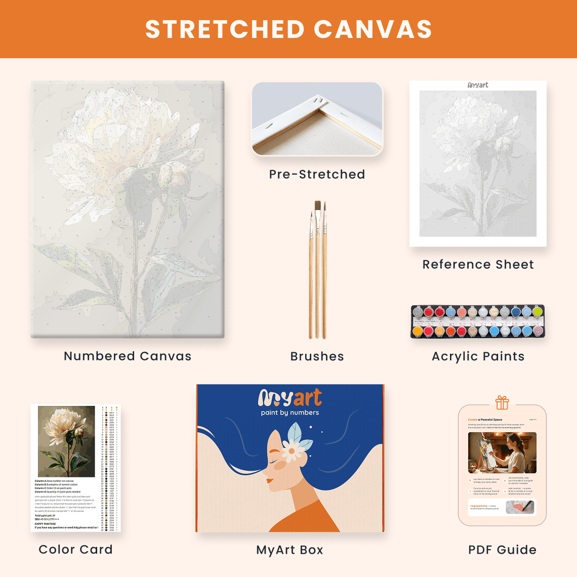 Paint by numbers - Radiant Bouquet - MyArt