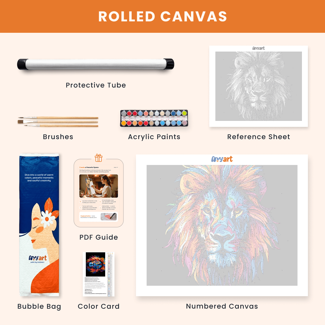 Paint by numbers - Radiant King - MyArt