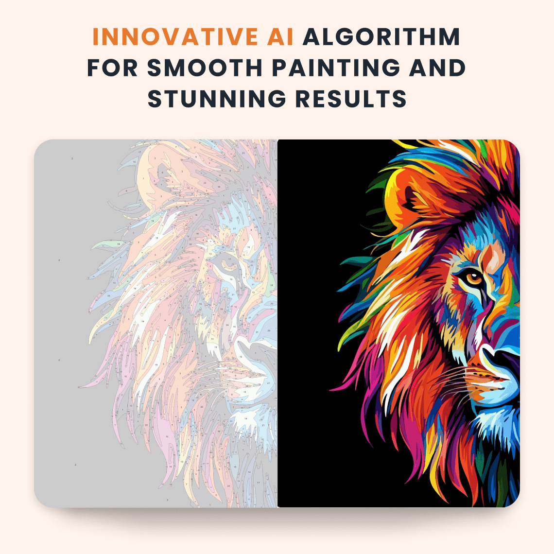 Paint by numbers - Radiant King - MyArt