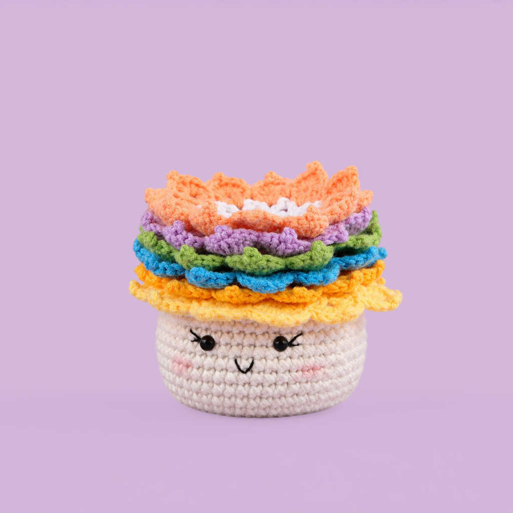 Rainbow Flowerpot