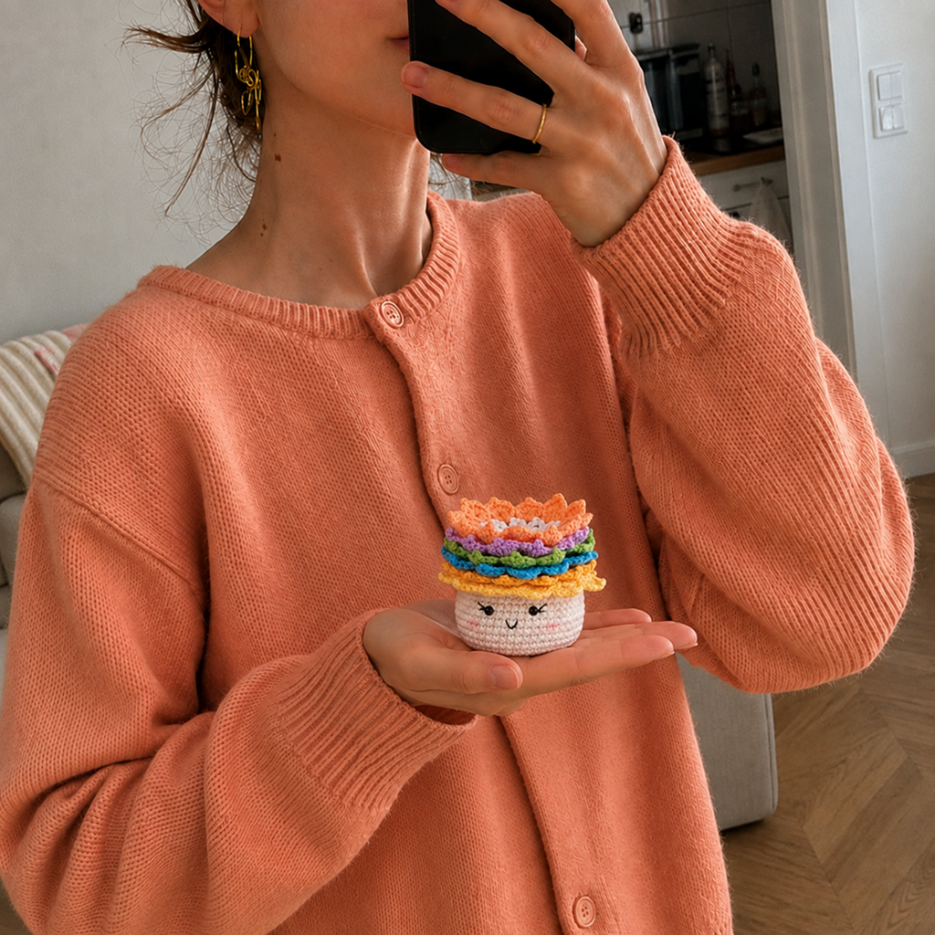 Rainbow Flowerpot