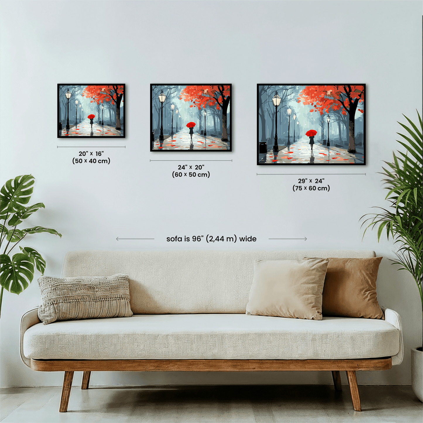 Paint by numbers - Rainy Path - MyArt