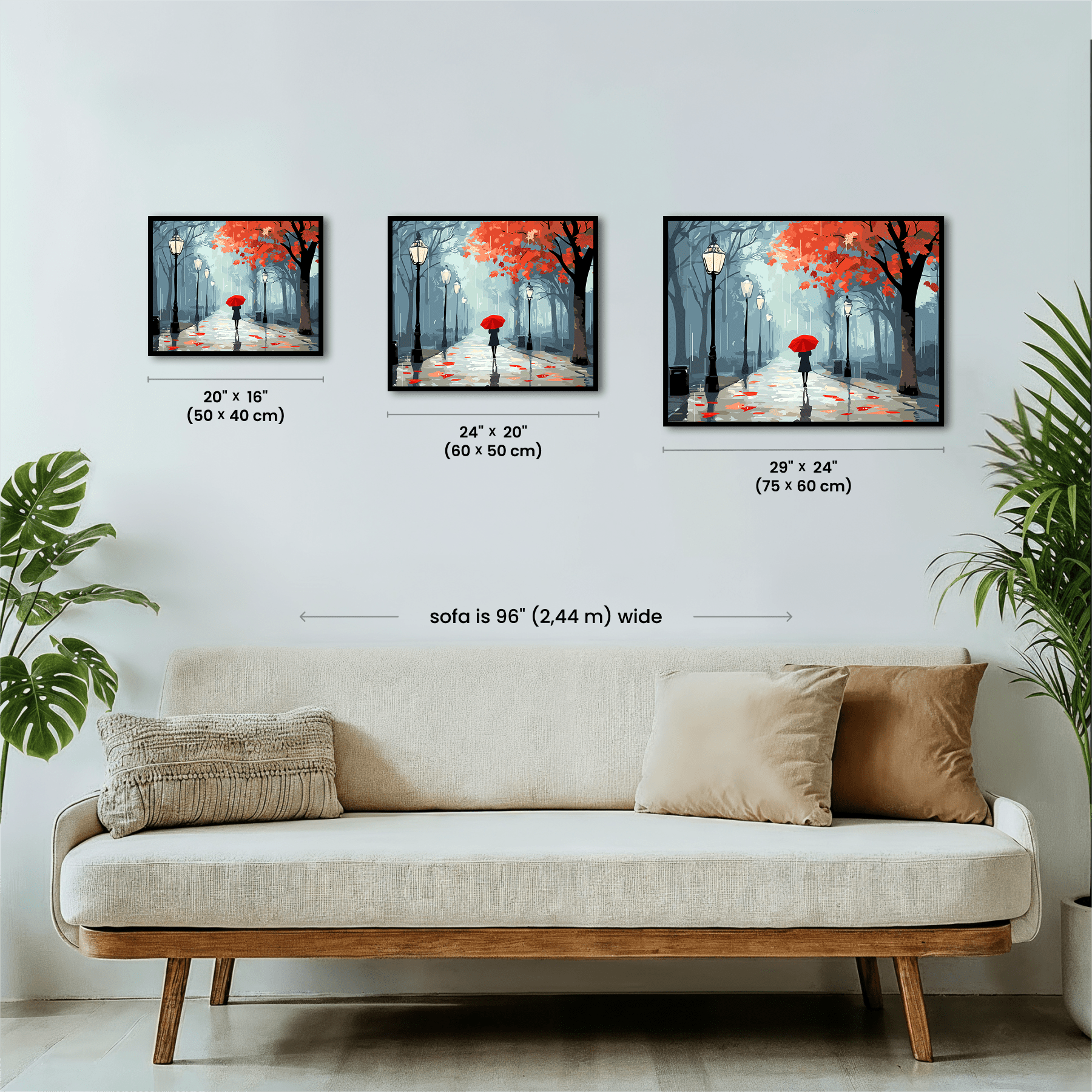 Paint by numbers - Rainy Path - MyArt