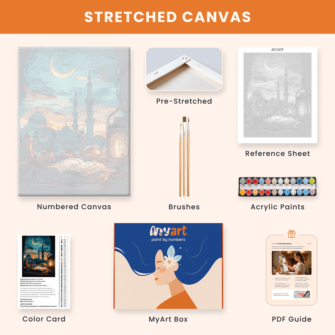 Paint by numbers - Ramadan Table - MyArt