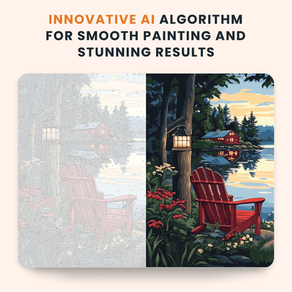 Paint by numbers - Red Chairs - MyArt