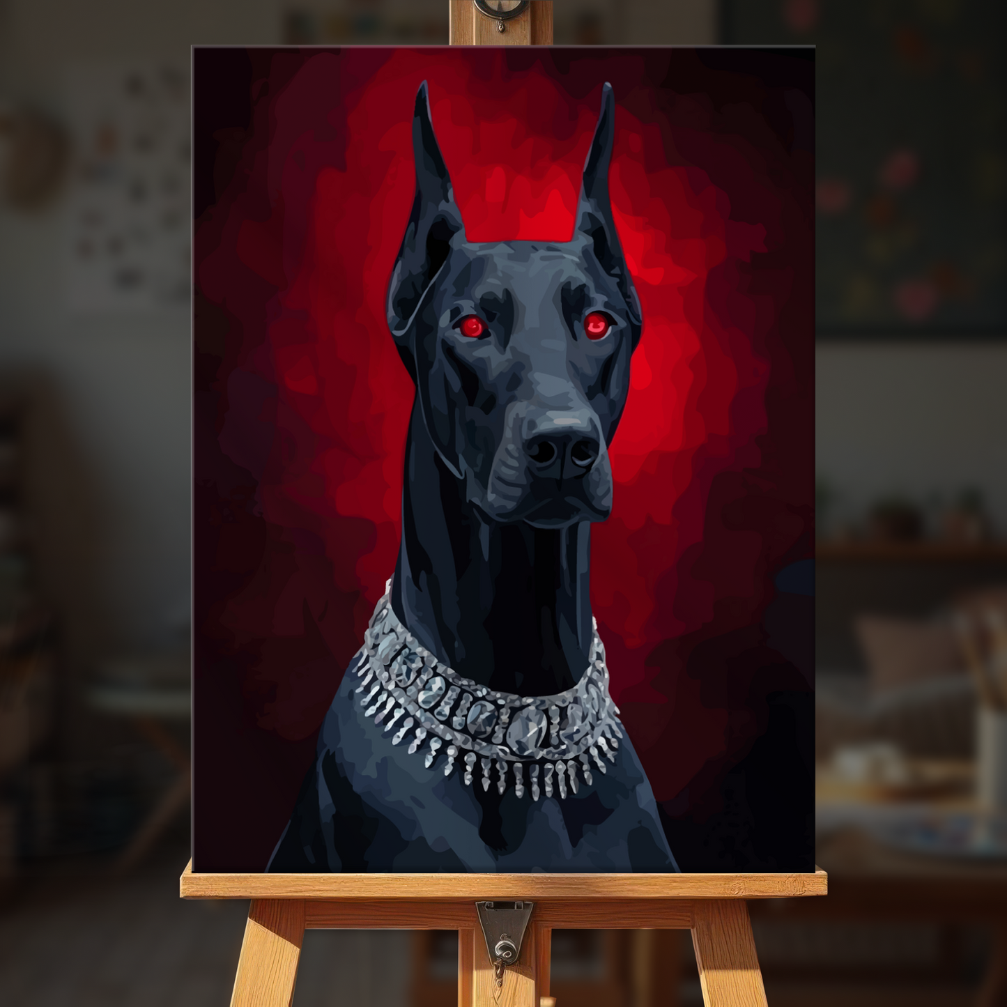Red Doberman