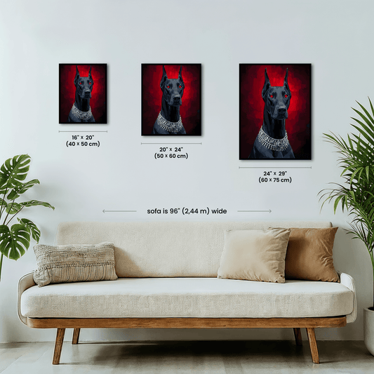 Paint by numbers - Red Doberman - MyArt