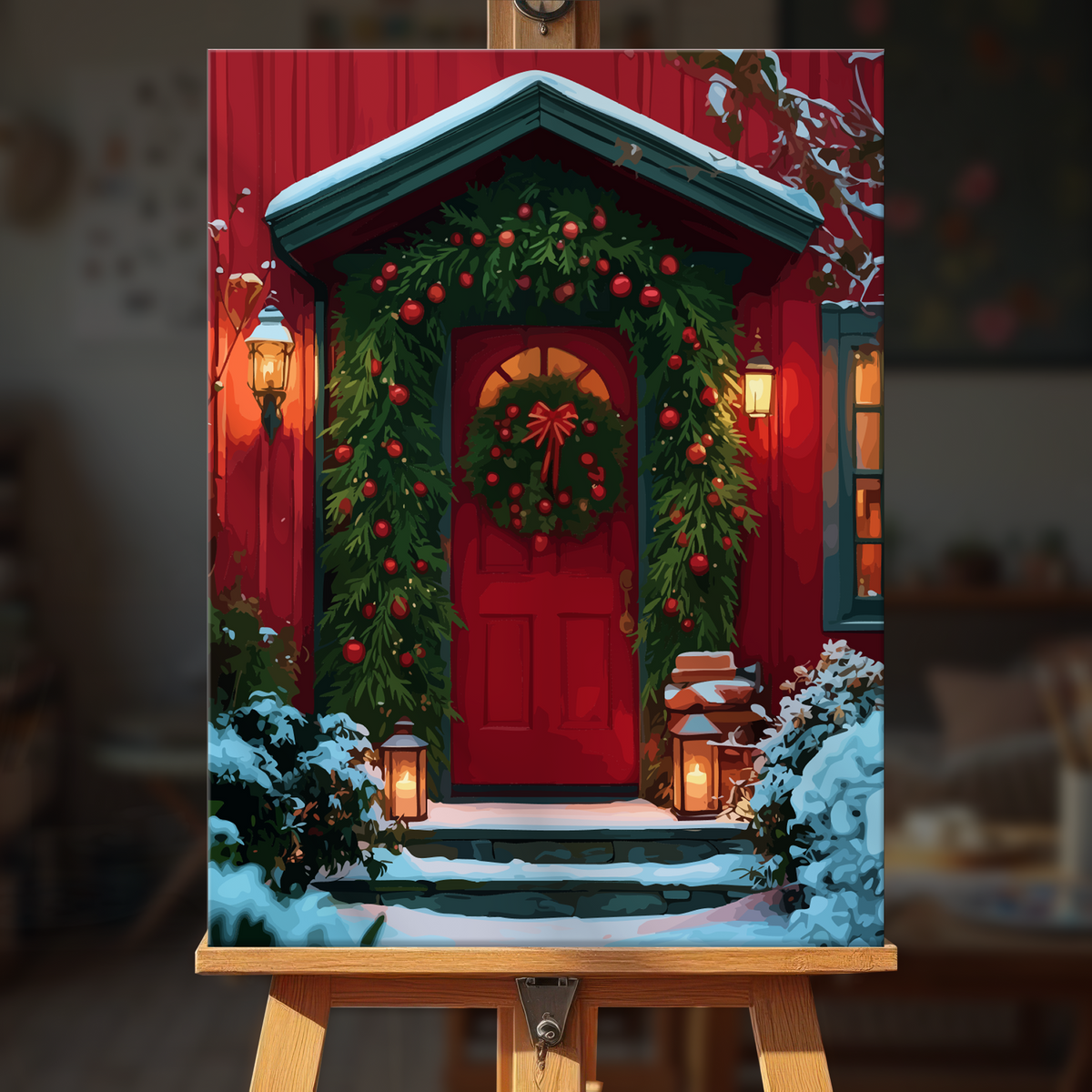 Red Doorstep