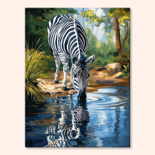 Reflective Zebra