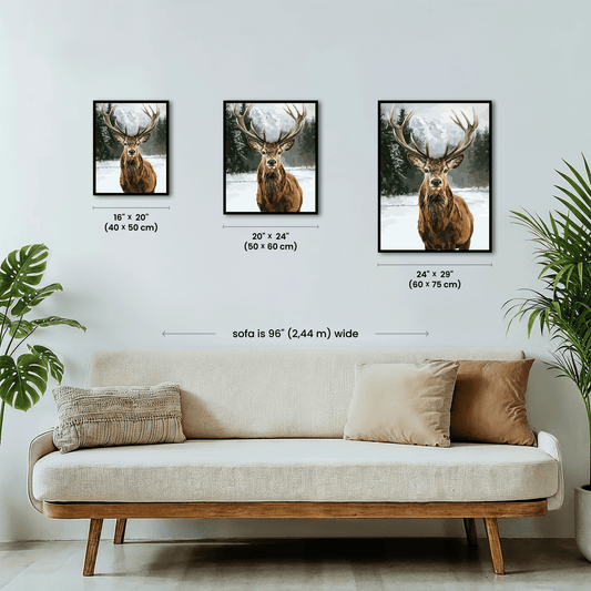 Paint by numbers - Regal Antlers - MyArt