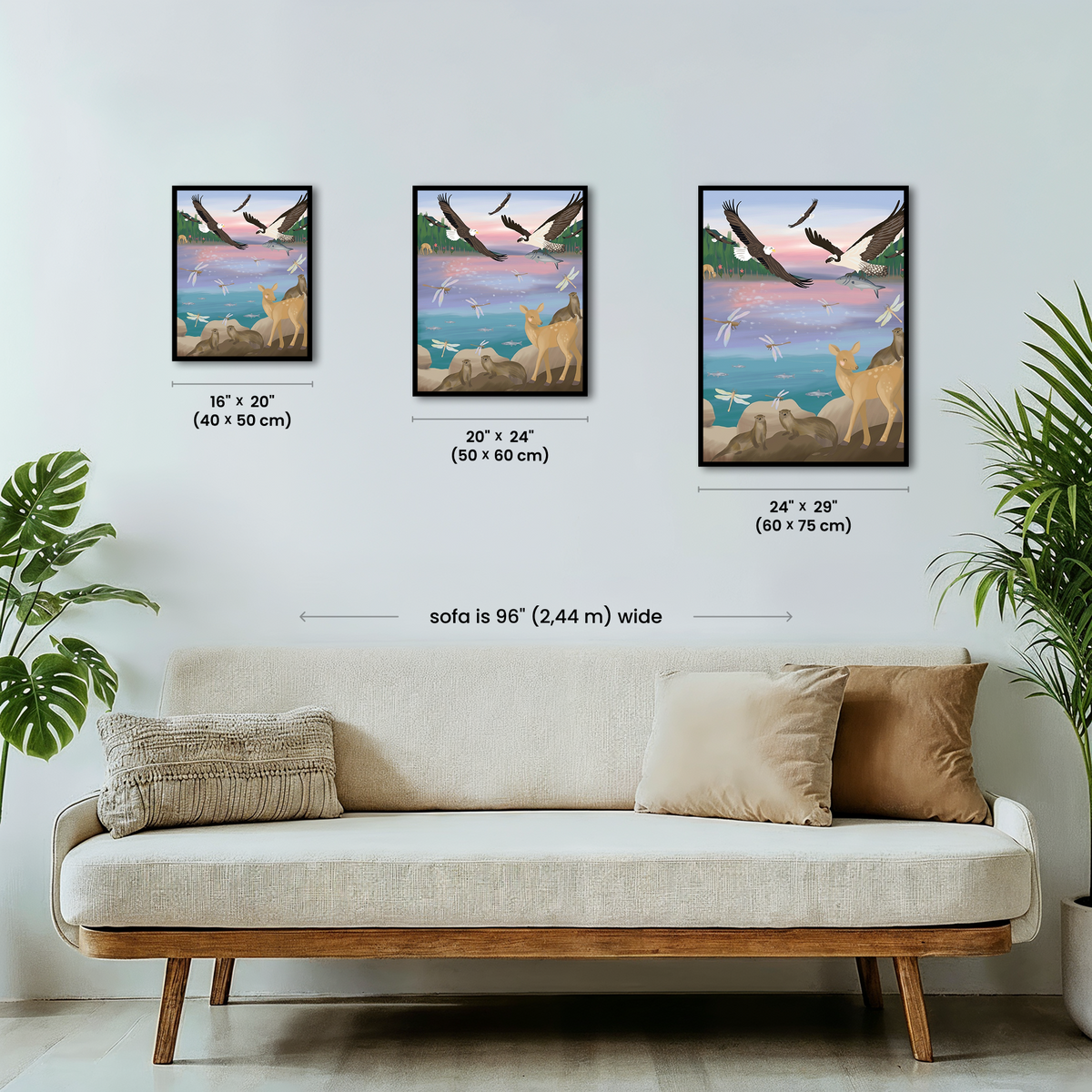 Relaxing lake