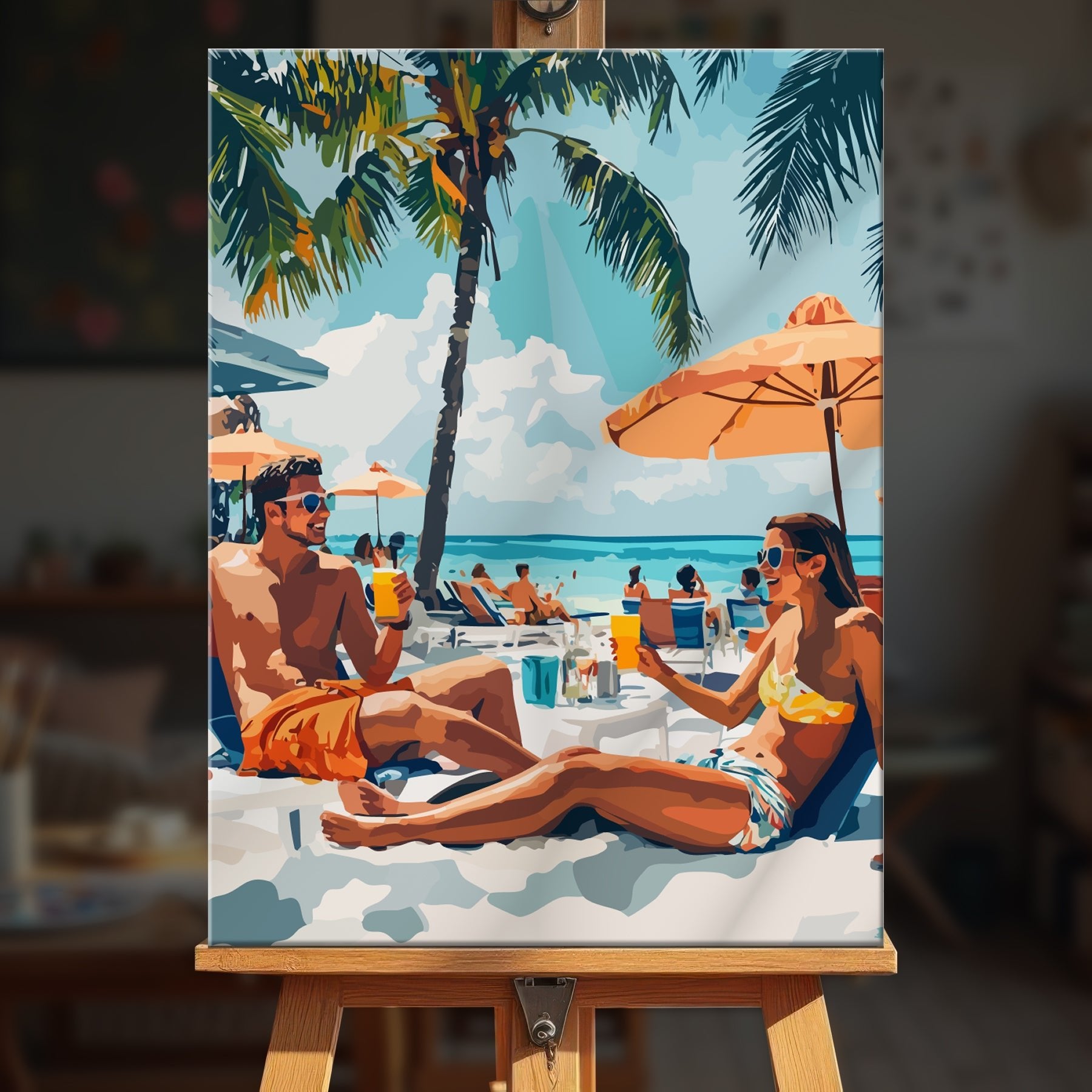 Paint by numbers - Resort Vibes - MyArt