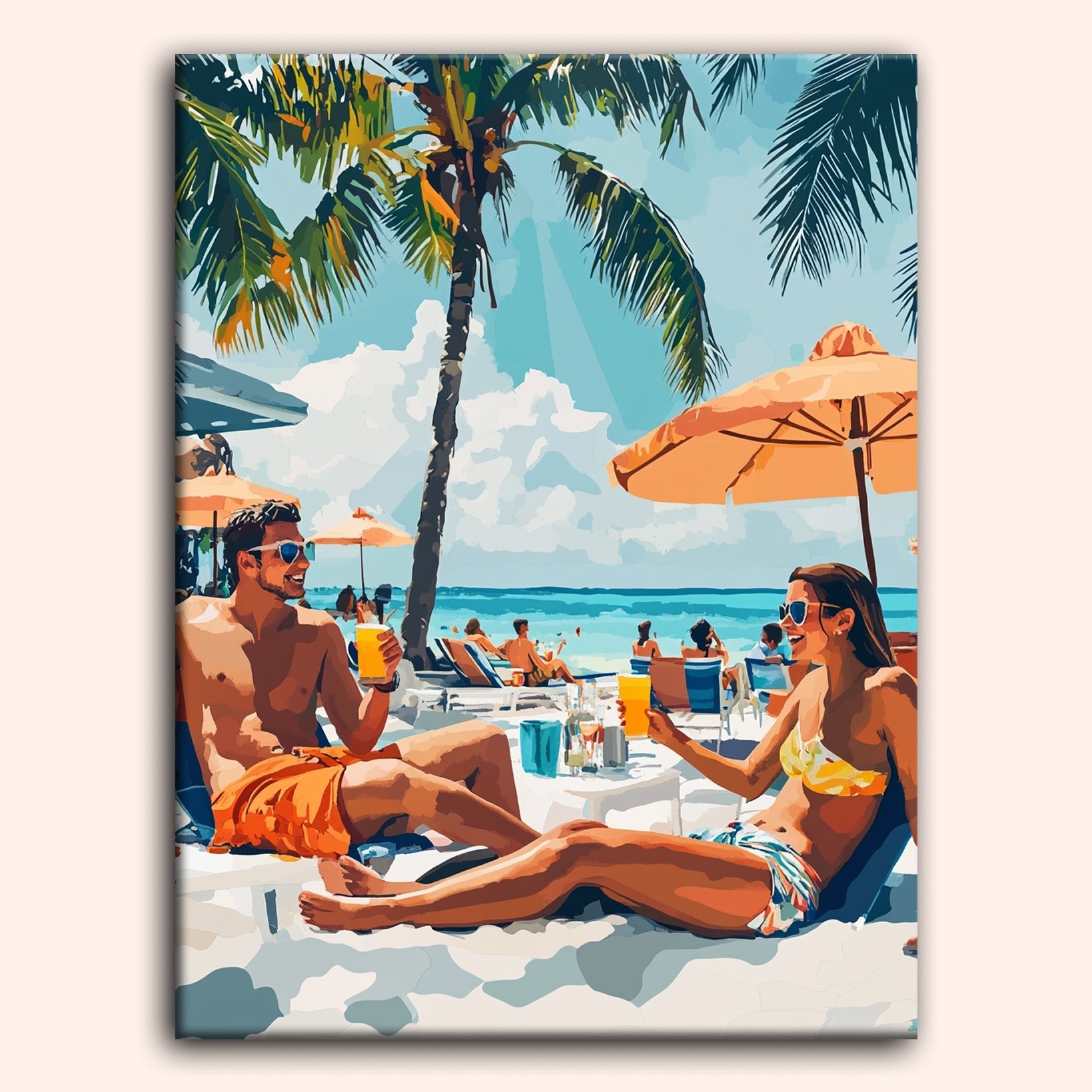 Paint by numbers - Resort Vibes - MyArt