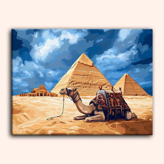 Paint by numbers - Resting Camel - MyArt