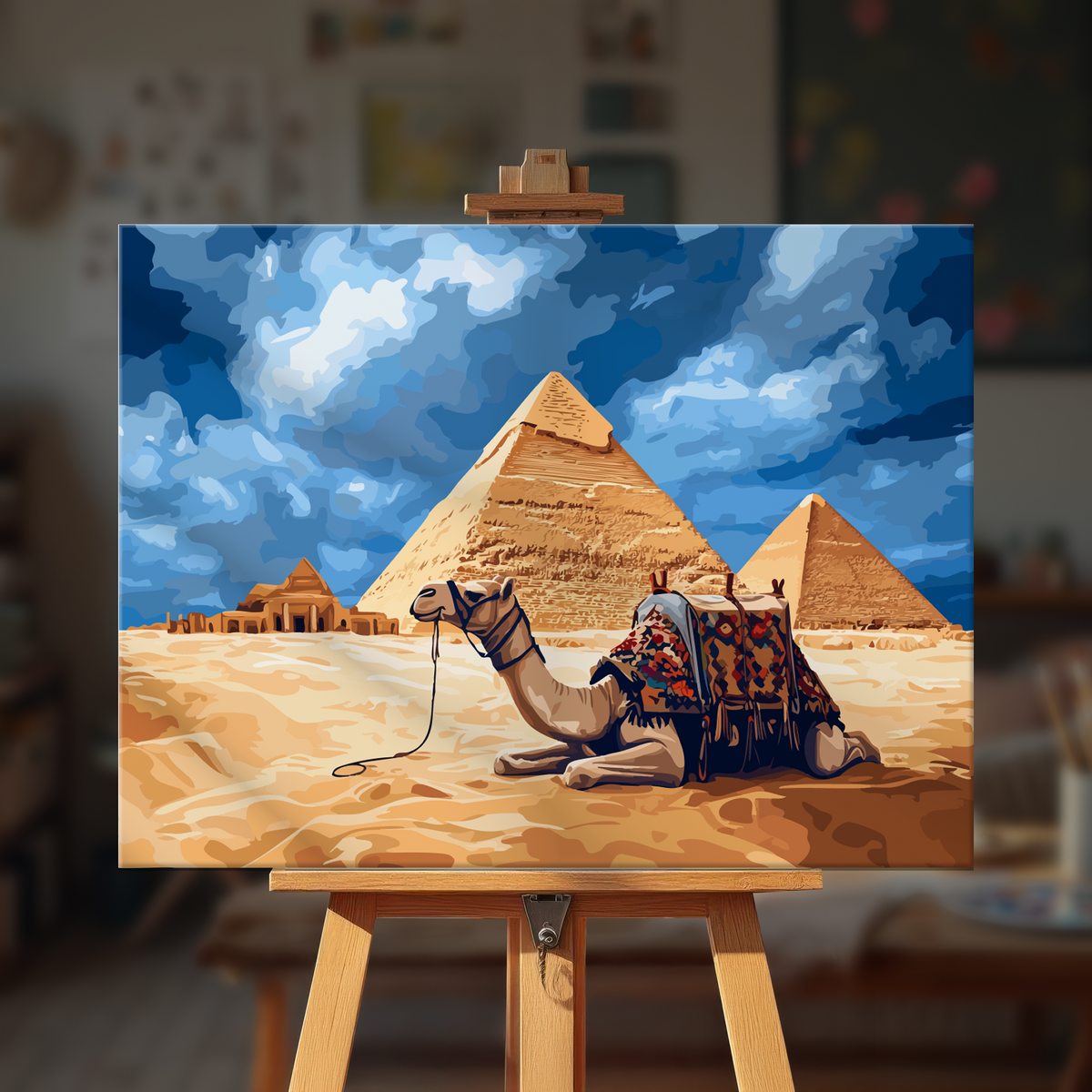 Resting Camel