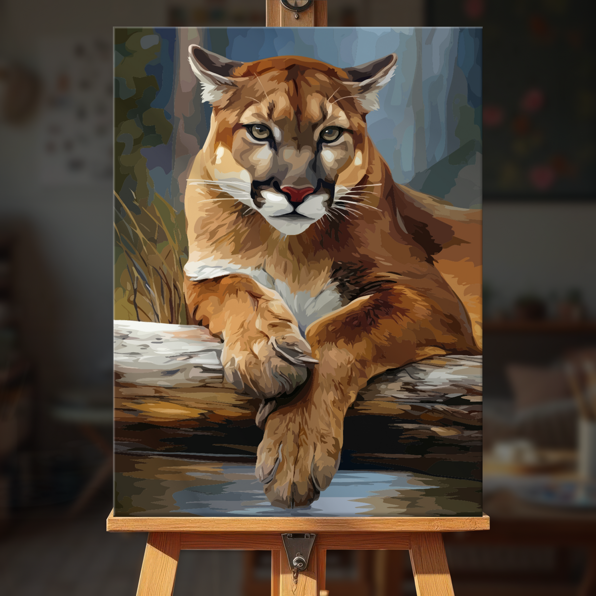 Resting Puma
