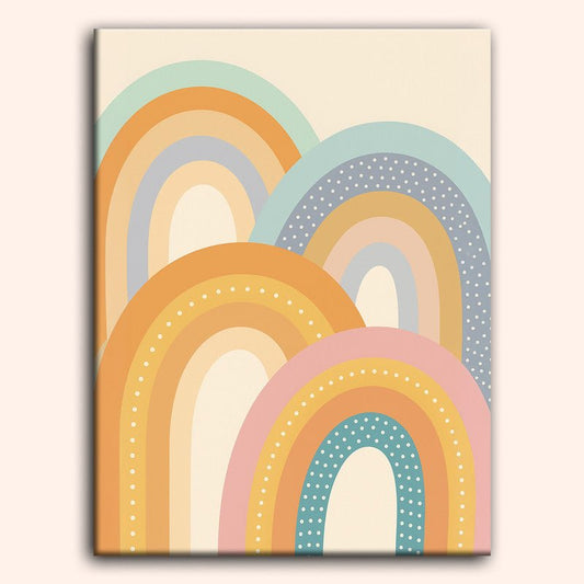 Paint by numbers - Retro Glow - MyArt