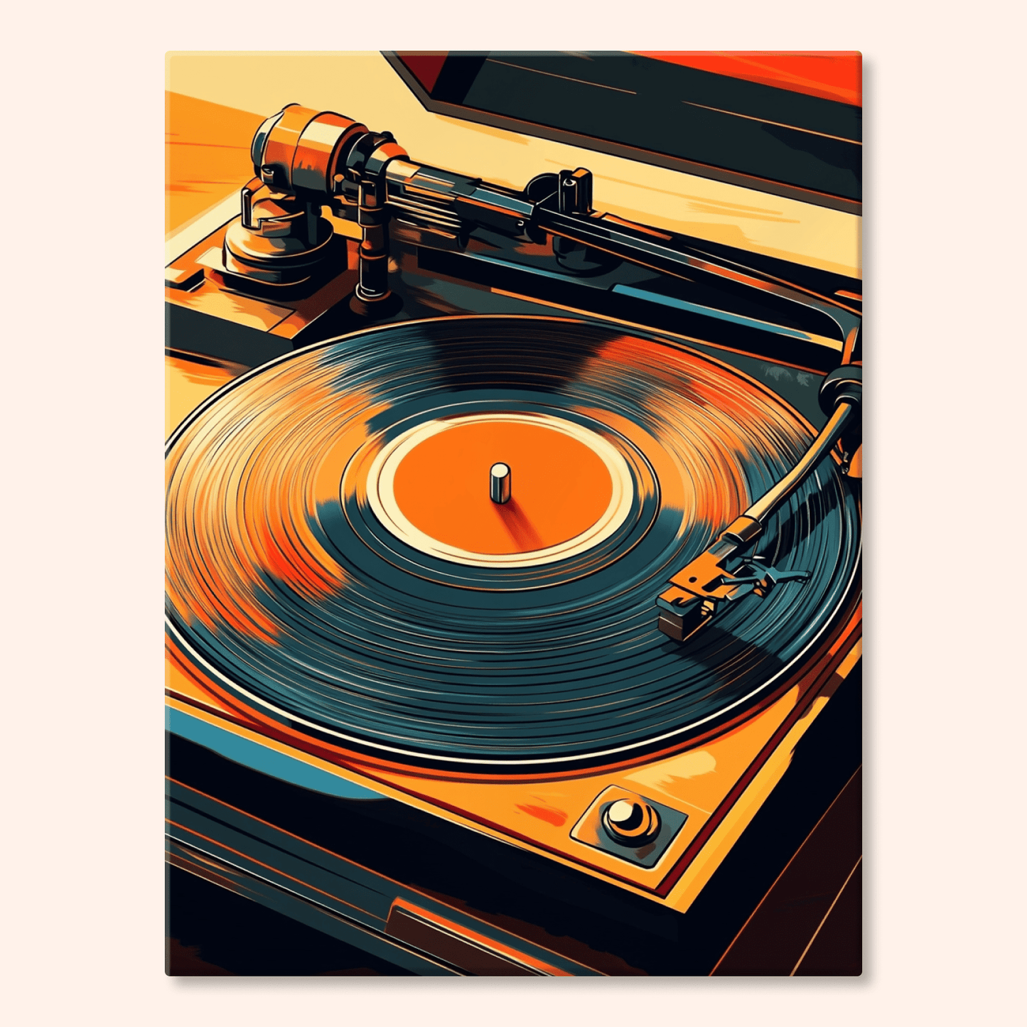 Paint by numbers - Retro Rhythm - MyArt