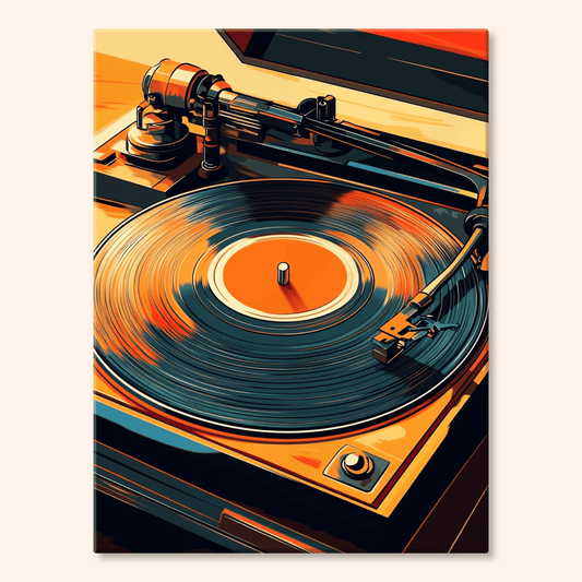 Paint by numbers - Retro Rhythm - MyArt