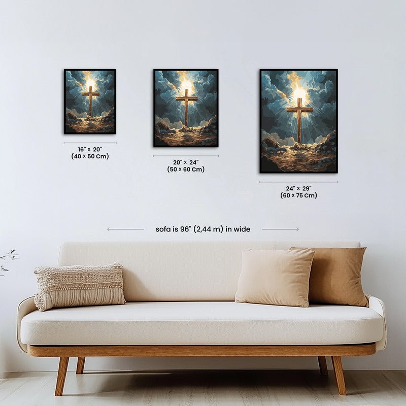 Paint by numbers - Risen Light - MyArt