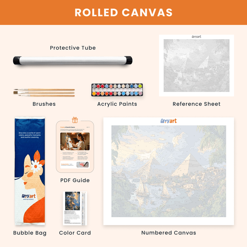 Paint by numbers - River Life - MyArt