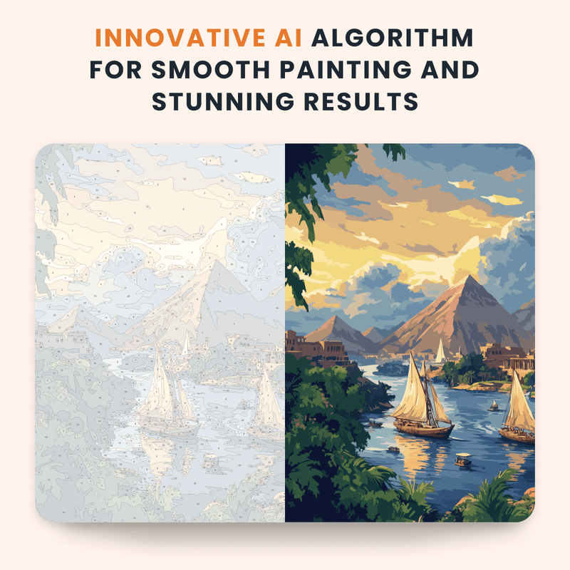 Paint by numbers - River Life - MyArt