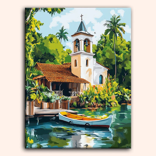 Paint by numbers - River Prayer - MyArt
