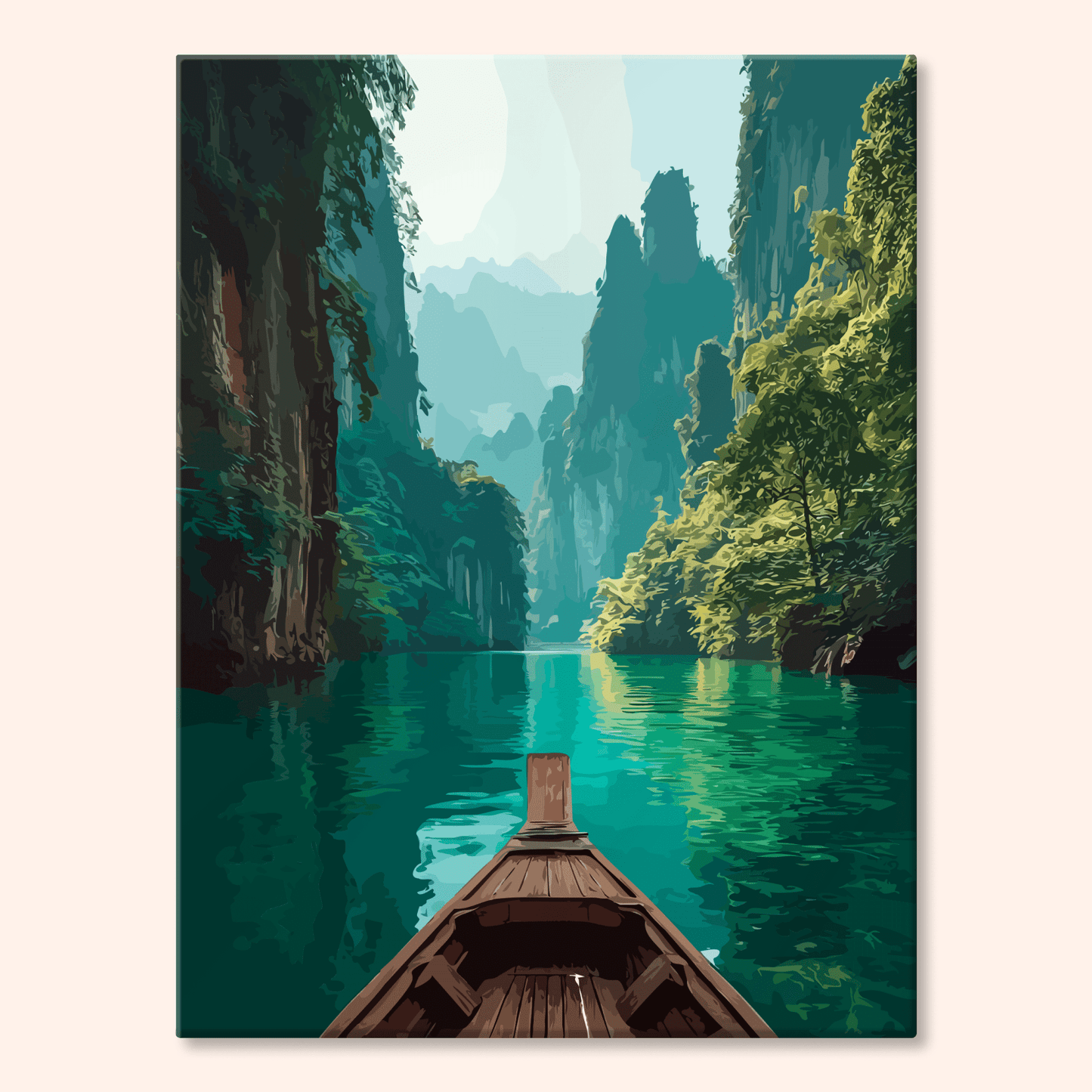 Paint by numbers - River Journey - MyArt