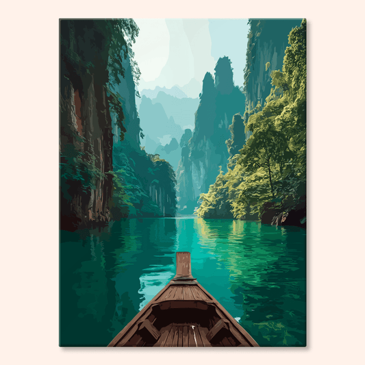 Paint by numbers - River Journey - MyArt