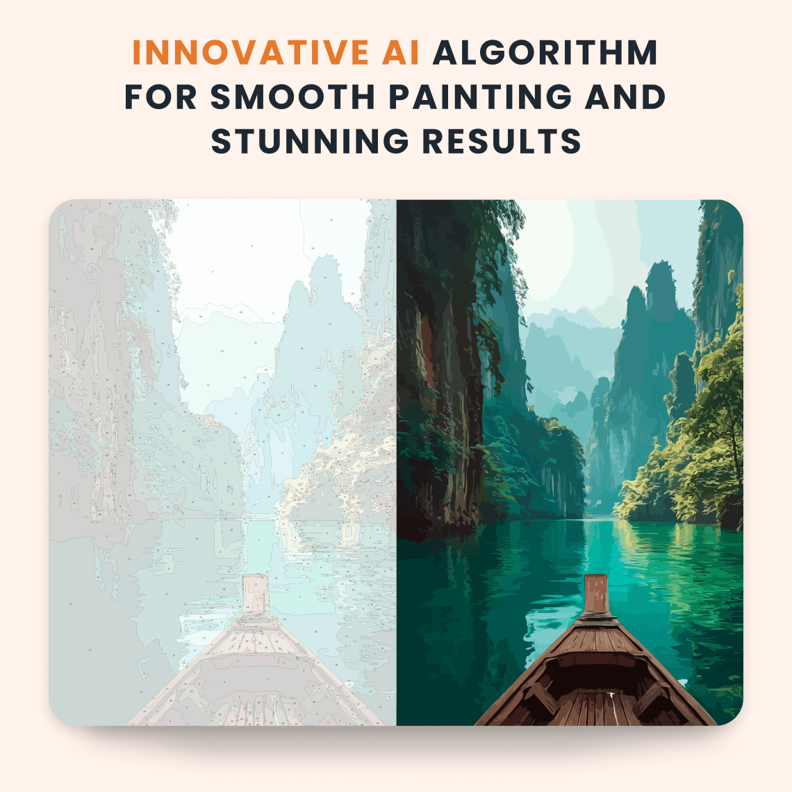 Paint by numbers - River Journey - MyArt