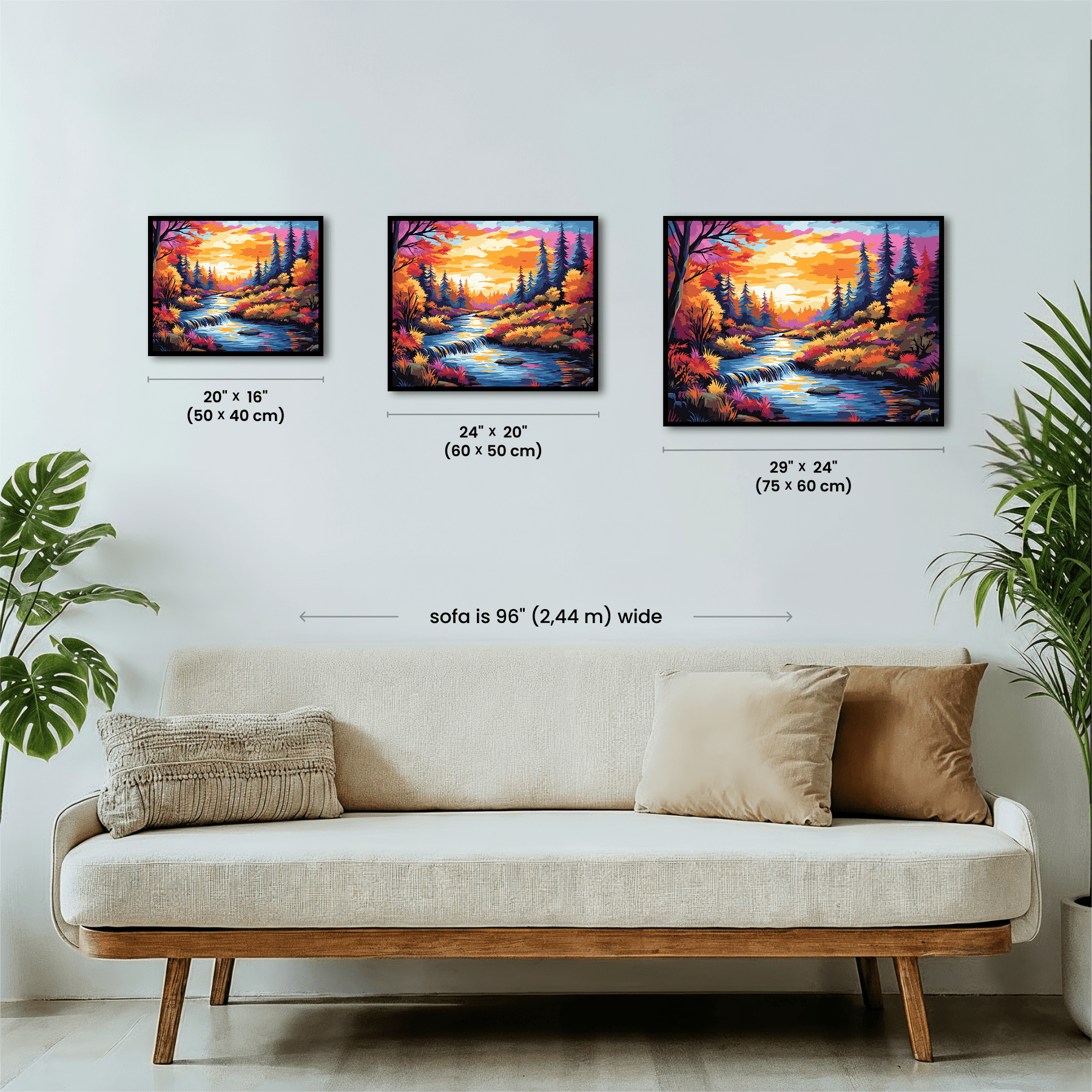 Paint by numbers - River of Light - MyArt