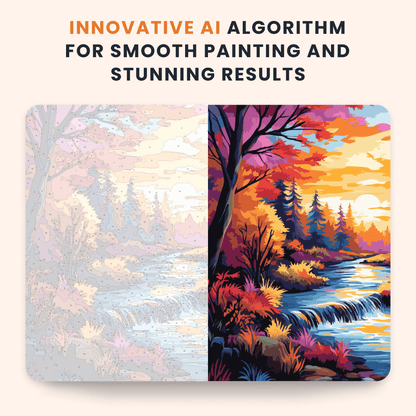 Paint by numbers - River of Light - MyArt