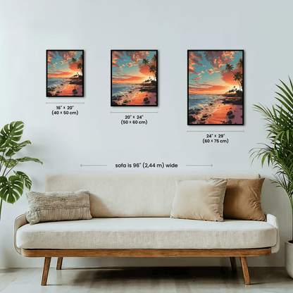 Paint by numbers - Rocky Sunset - MyArt