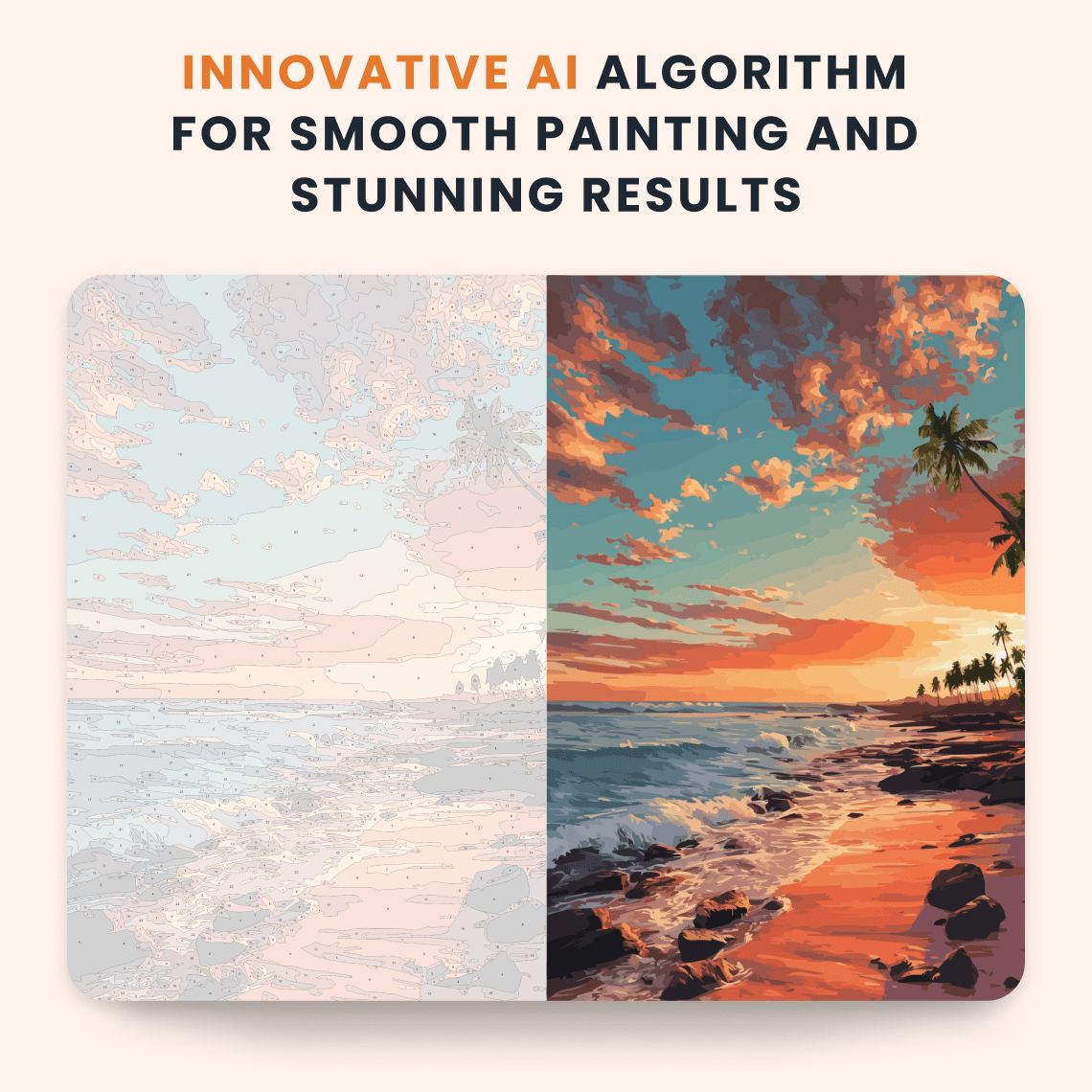 Paint by numbers - Rocky Sunset - MyArt