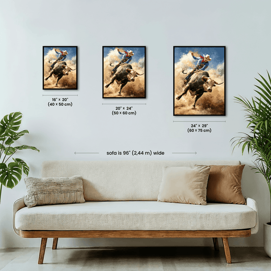 Paint by numbers - Rodeo Rush - MyArt