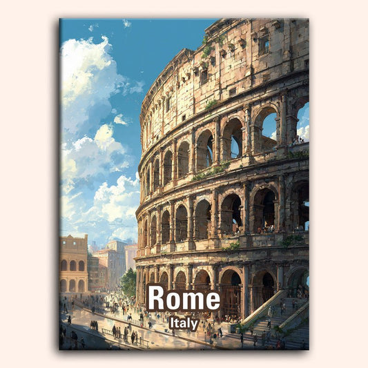 Paint by numbers - Roman Colosseum - MyArt