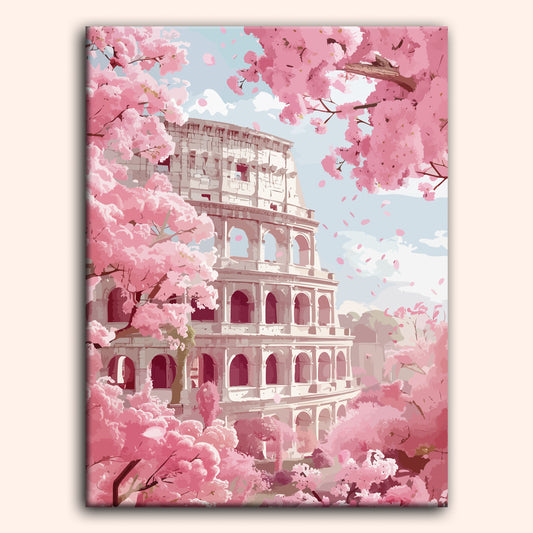 Paint by numbers - Rome in Bloom - MyArt