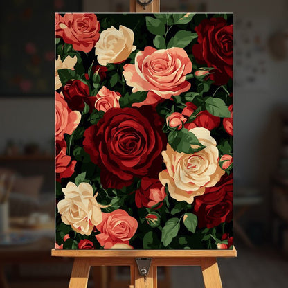 Paint by numbers - Rose Riot - MyArt