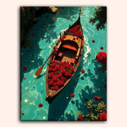 Paint by numbers - Rose Row - MyArt