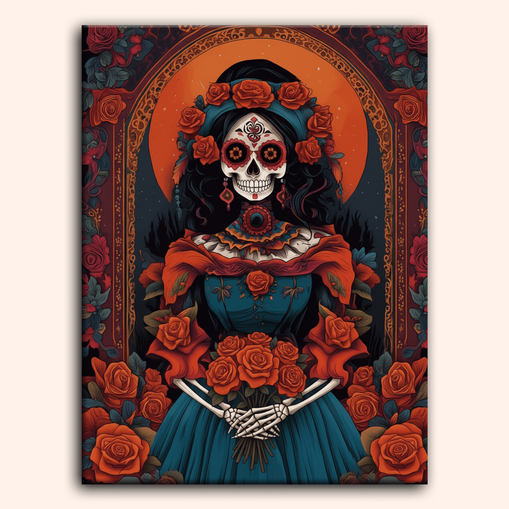 Paint by numbers - Rose Catrina - MyArt