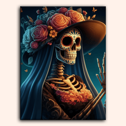 Paint by numbers - Rose Hat - MyArt