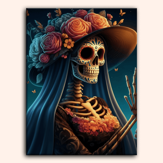 Paint by numbers - Rose Hat - MyArt