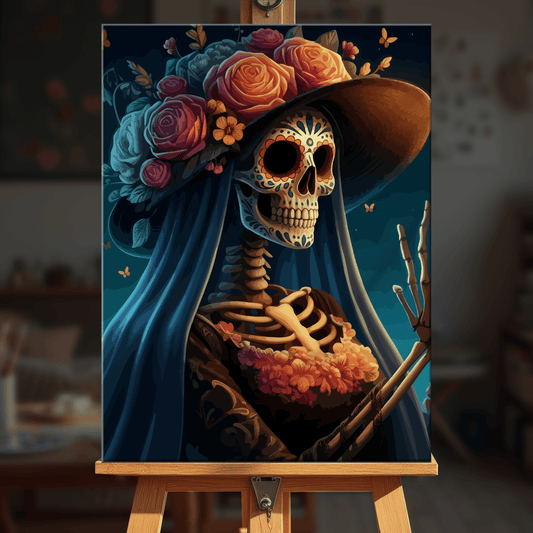 Paint by numbers - Rose Hat - MyArt