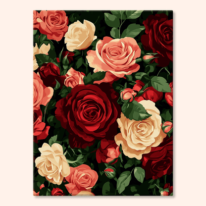 Paint by numbers - Rose Riot - MyArt