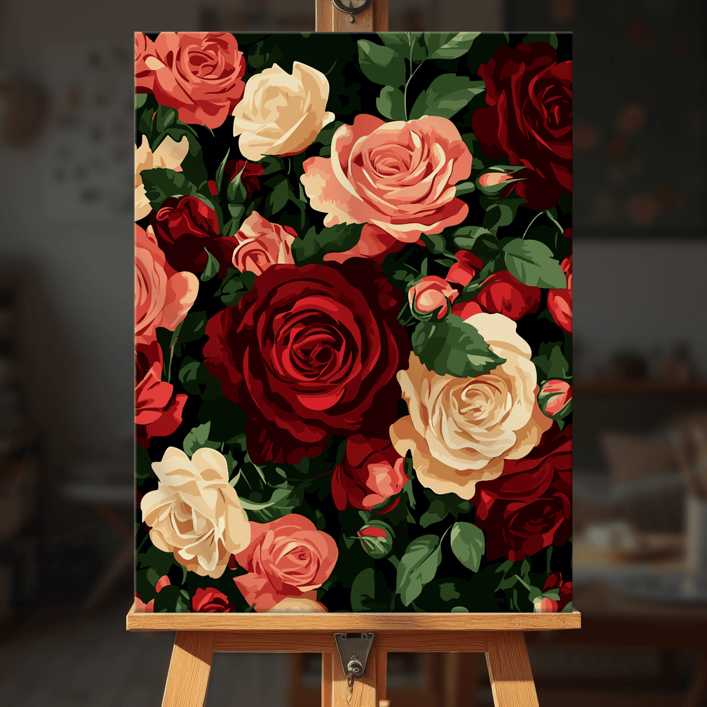 Paint by numbers - Rose Riot - MyArt