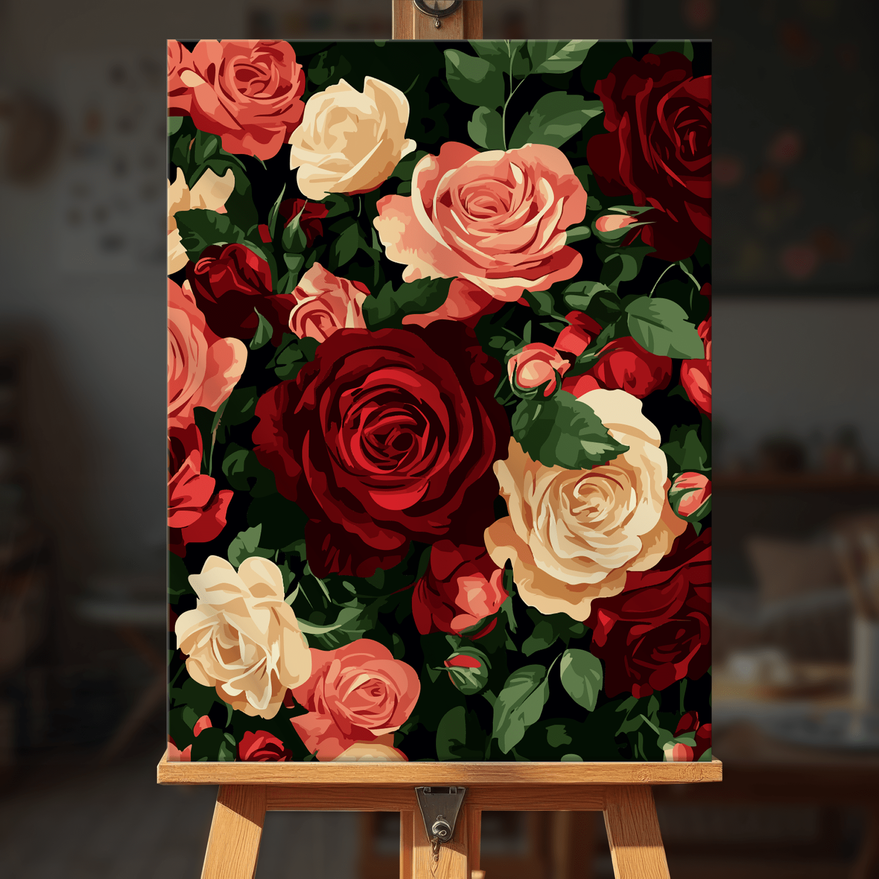 Paint by numbers - Rose Riot - MyArt