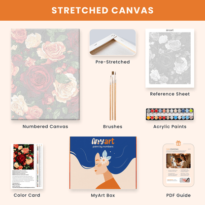 Paint by numbers - Rose Riot - MyArt