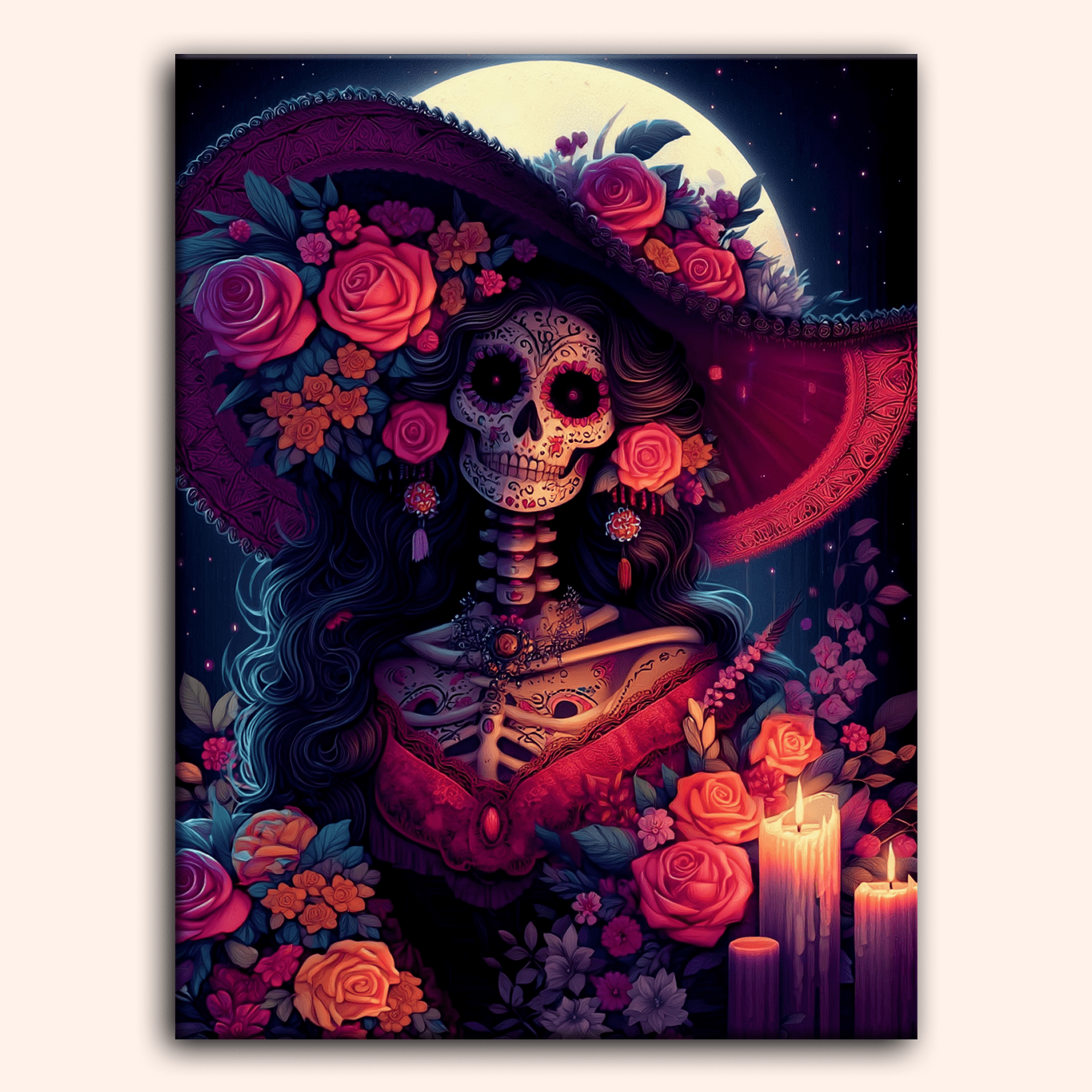 Paint by numbers - Rose Shadow - MyArt