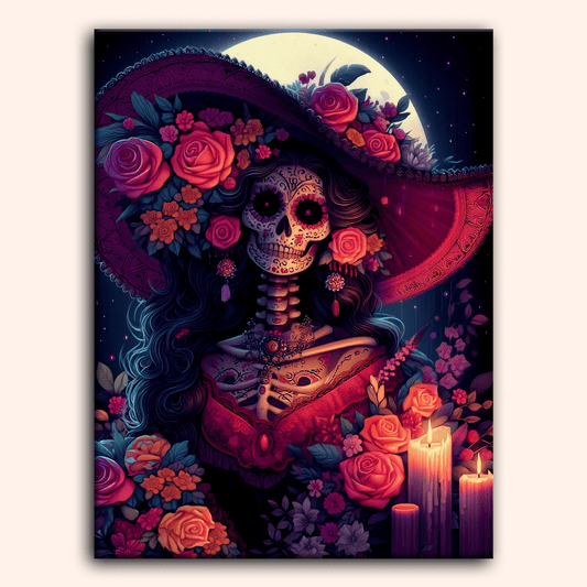 Paint by numbers - Rose Shadow - MyArt
