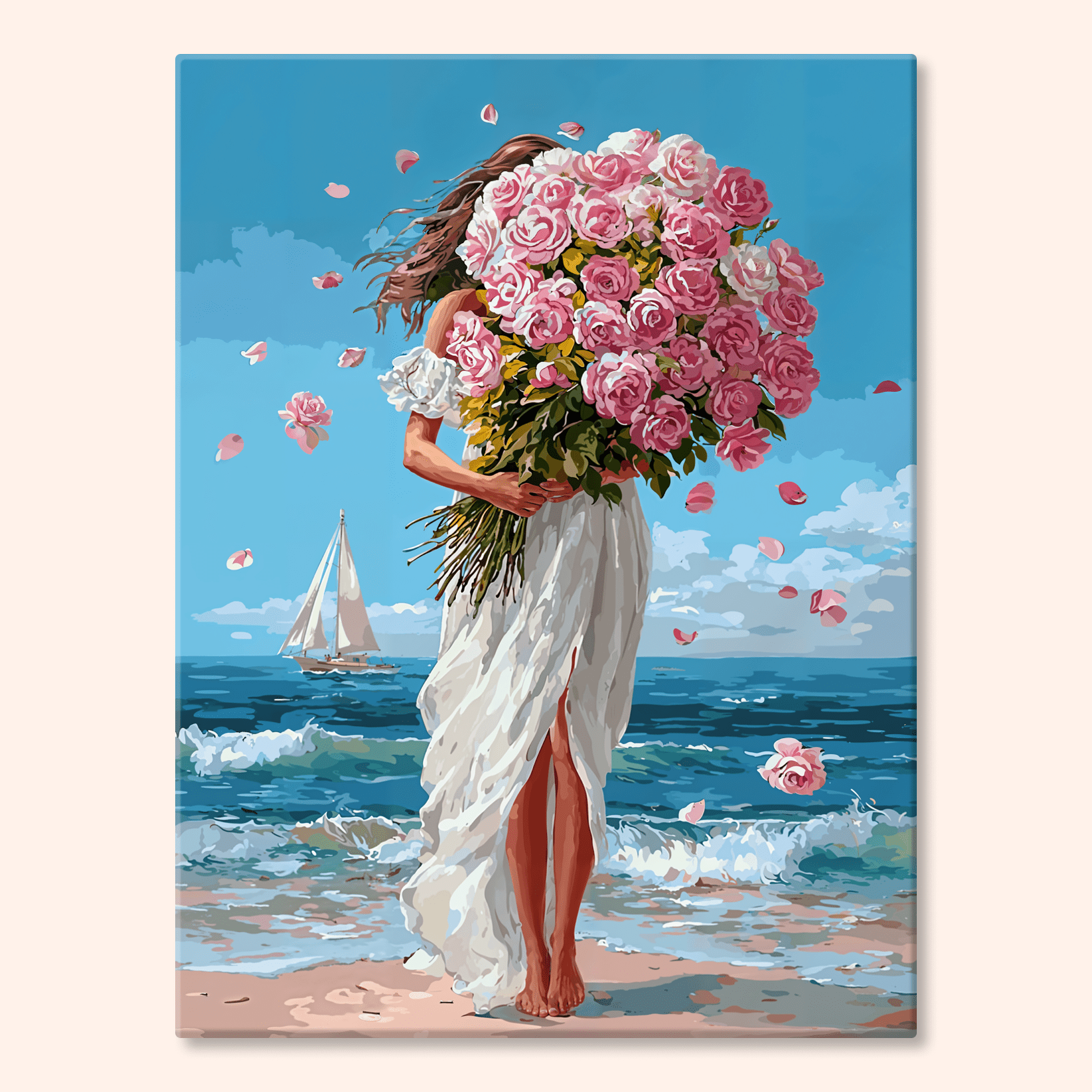 Paint by numbers - Rose Texture - MyArt